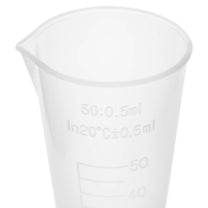 Laboratory Equipment – Plastic laboratory beaker with 50 ml graduation - Carlat