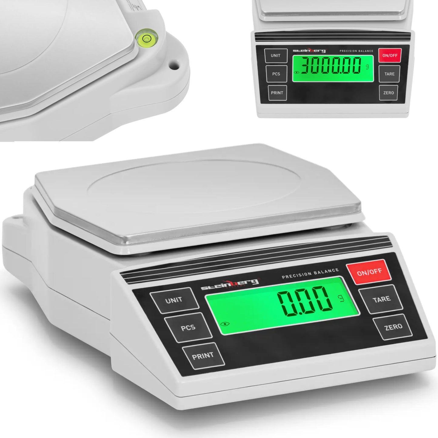Laboratory Equipment – Precision LCD jewelry laboratory scale 0.2-3000g / - Carlat