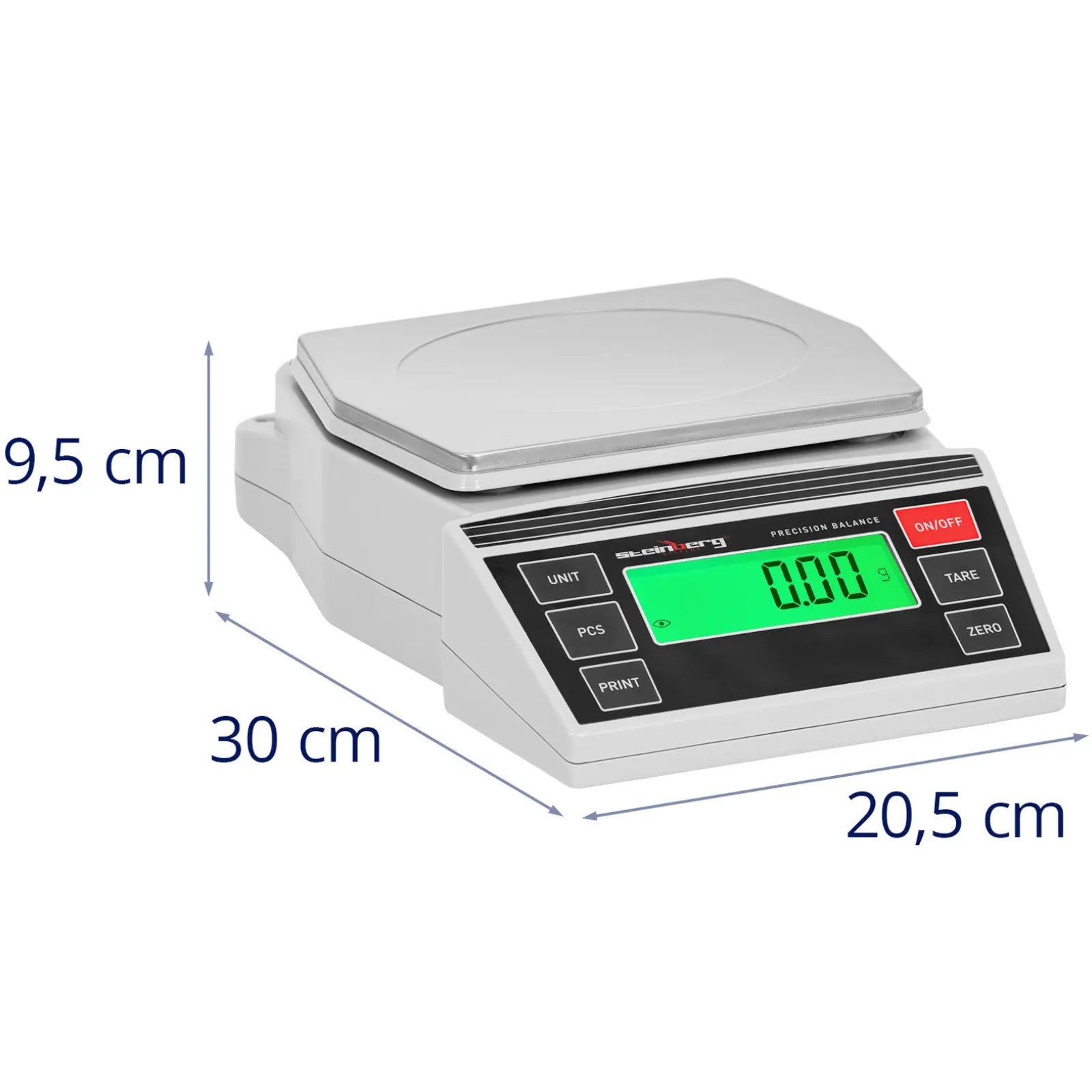 Laboratory Equipment – Precision LCD jewelry laboratory scale 0.2-3000g / - Carlat