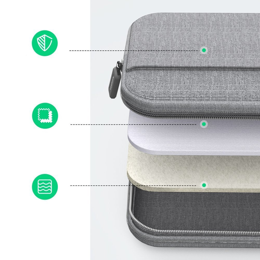Laptop bag 13' gray - Carlat