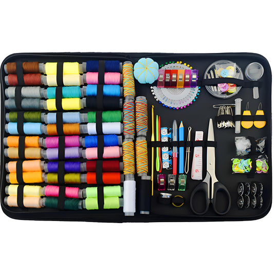 Large Sewing Kit Organizer for Needles, Thread, and Safety Pins, 226 Pieces - o643 - Carlat