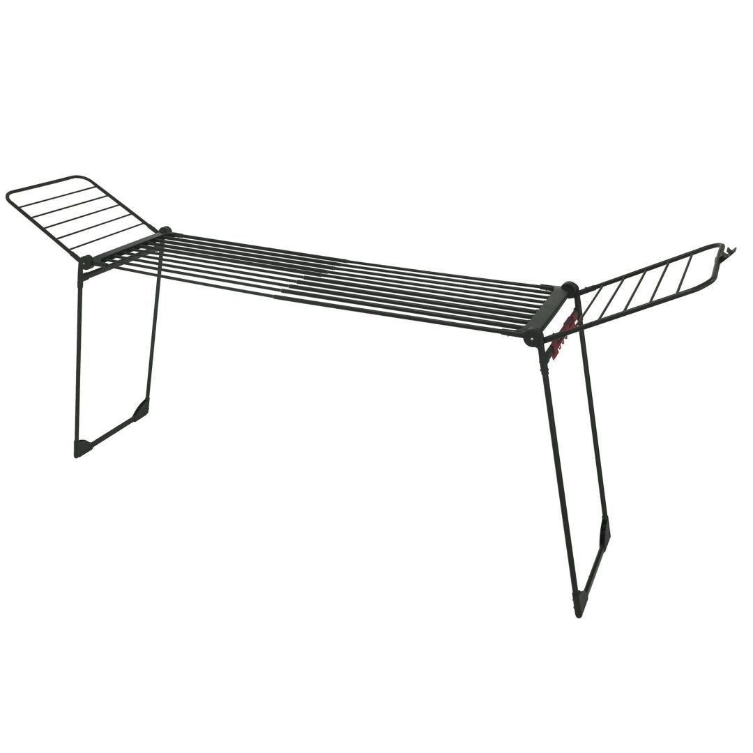 Large, foldable clothes drying rack, up to 25 kg, black, XXL, Kinghoff KH-2045 - Carlat