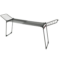 Large, foldable clothes drying rack, up to 25 kg, black, XXL, Kinghoff KH-2045 - Carlat
