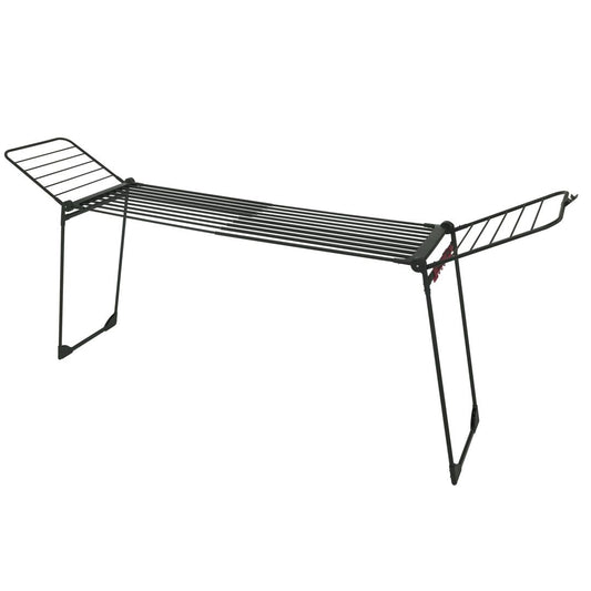 Large, foldable clothes drying rack, up to 25 kg, black, XXL, Kinghoff KH-2045 - Carlat