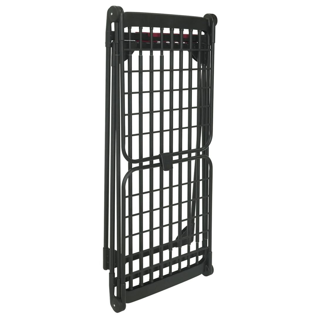 Large, foldable clothes drying rack, up to 25 kg, black, XXL, Kinghoff KH-2045 - Carlat