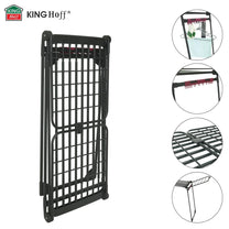 Large, foldable clothes drying rack, up to 25 kg, black, XXL, Kinghoff KH-2045 - Carlat