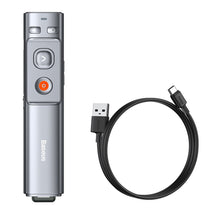 Laser indicator for PC presentation with Orange Dot integrated battery grey - Carlat