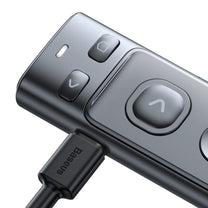Laser indicator for PC presentation with Orange Dot integrated battery grey - Carlat