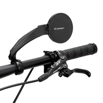 Left rear-view bicycle mirror - black - Carlat