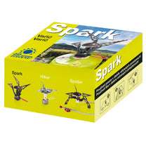 Lightest tourist stove for gas cart (valve or thread) SPARK 80gram 2.6kW - Carlat