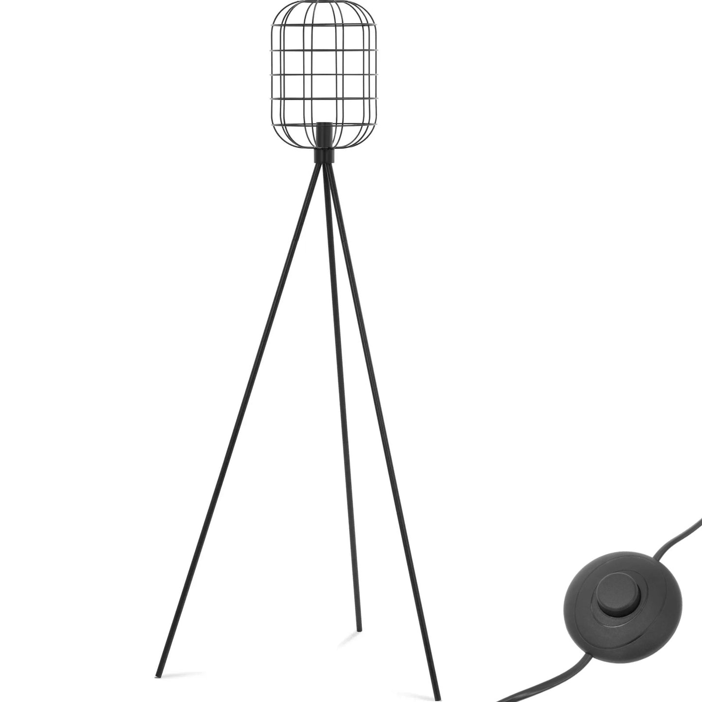 Lighting – Floor standing lamp with E27 mesh shade, 163 - Carlat