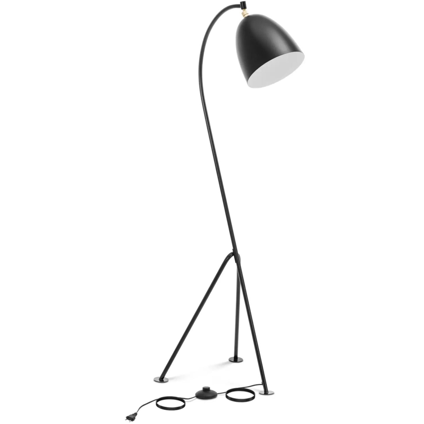 Lighting – Metal floor lamp with an adjustable E27 shade, - Carlat