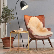 Lighting – Metal floor lamp with an adjustable E27 shade, - Carlat