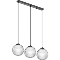 Lighting – Modern 3-point E27 ceiling lamp - glass balls - Carlat