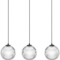 Lighting – Modern 3-point E27 ceiling lamp - glass balls - Carlat
