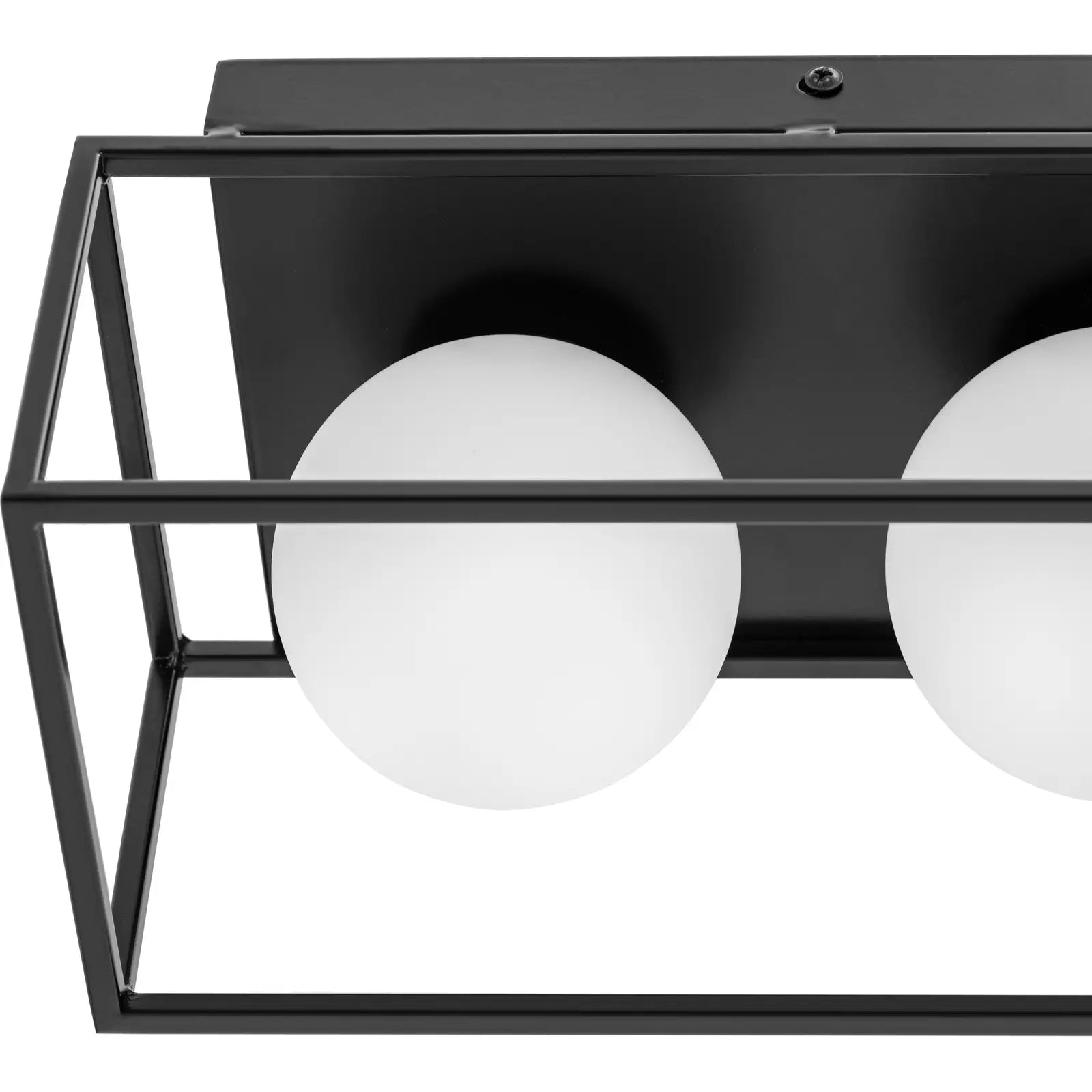 Lighting – Modern 3-point E9 ceiling lamp - glass balls - Carlat