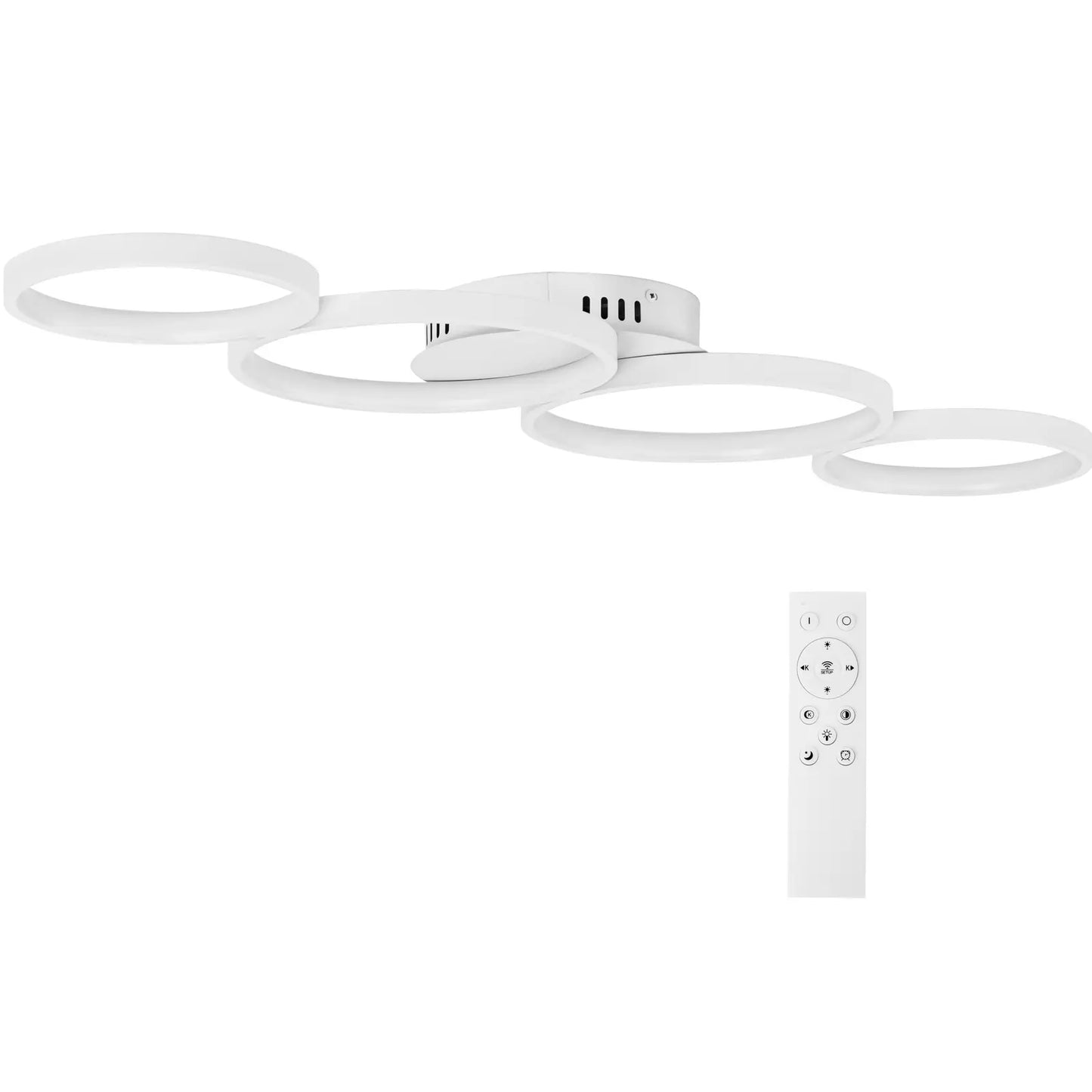 Lighting – Modern LED ceiling lamp with remote control - Carlat