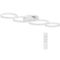 Lighting – Modern LED ceiling lamp with remote control - Carlat
