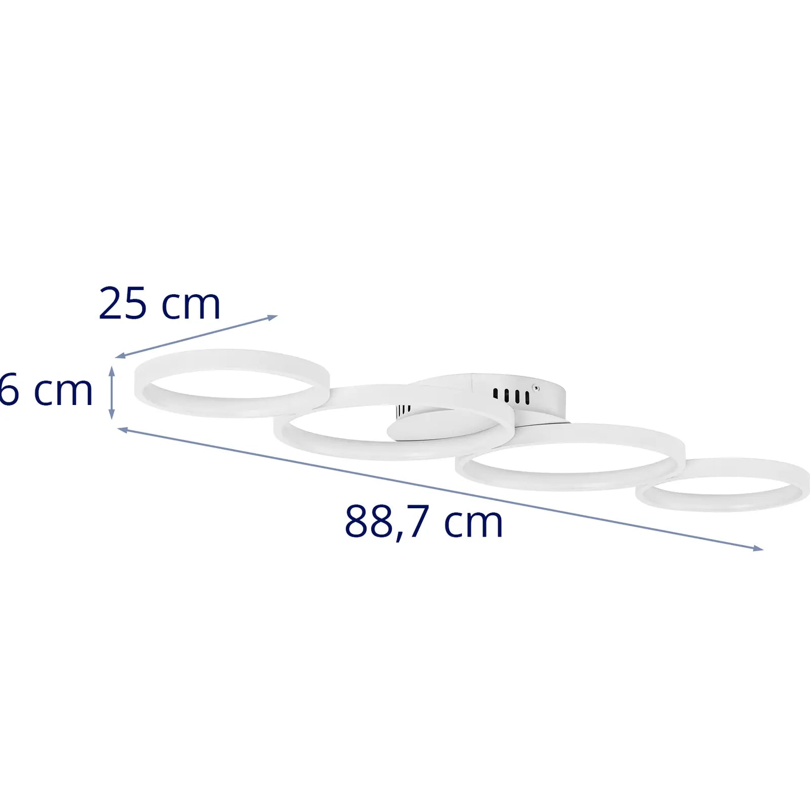 Lighting – Modern LED ceiling lamp with remote control - Carlat