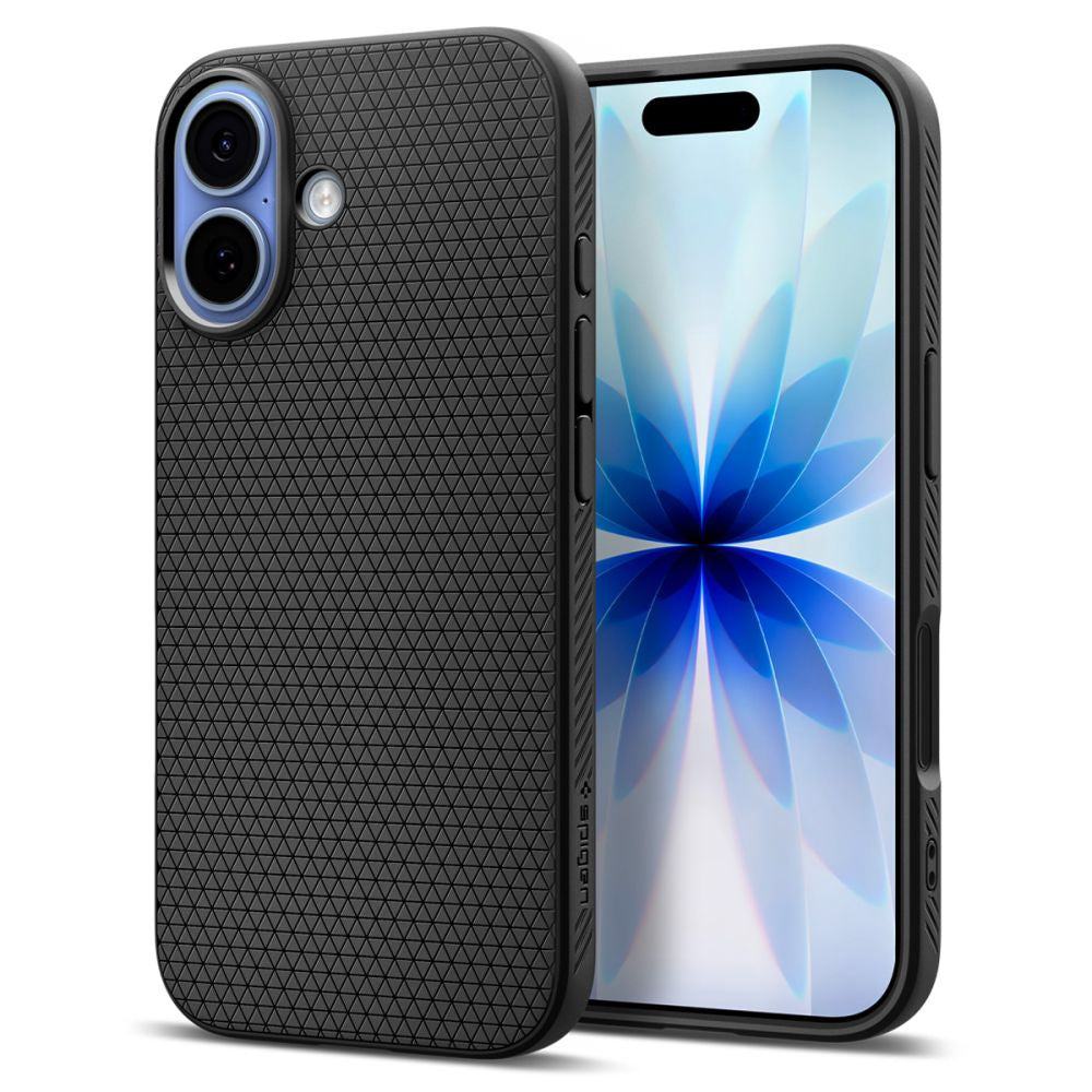 Liquid Air protective back case for iPhone 17 - matte black - Carlat