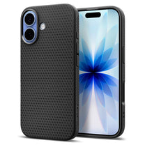 Liquid Air protective back case for iPhone 17 - matte black - Carlat