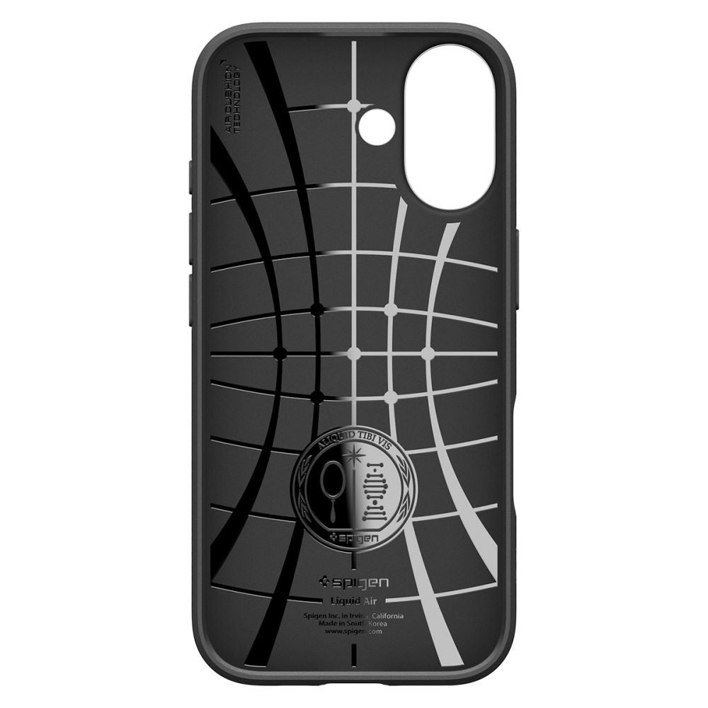 Liquid Air protective back case for iPhone 17 - matte black - Carlat