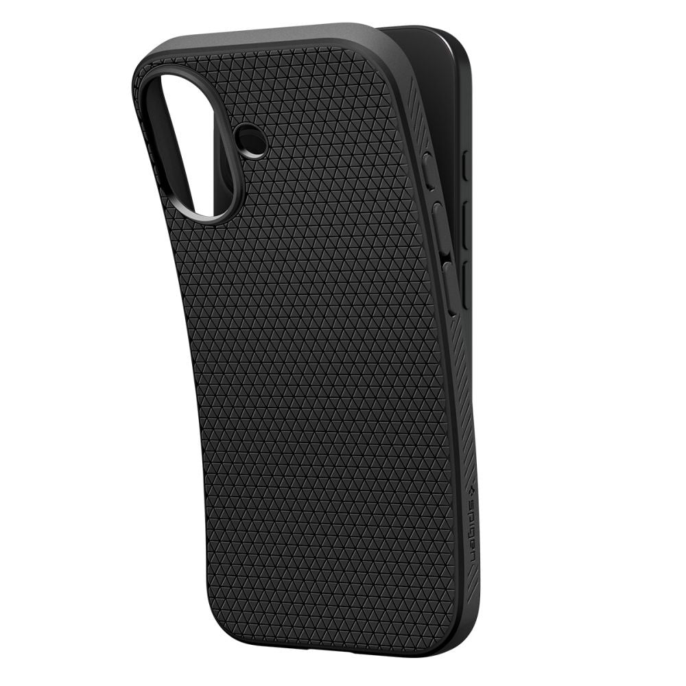 Liquid Air protective back case for iPhone 17 - matte black - Carlat
