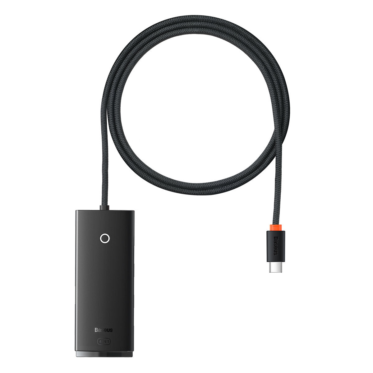 Lite Series HUB USB-C 4x USB 3.0 adapter 1m black - Carlat