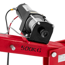 Load lift crane for car pickup with winch 12 V 1000 W - Carlat