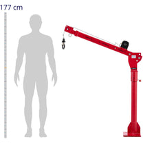 Load lift crane for car pickup with winch 12 V 1000 W - Carlat