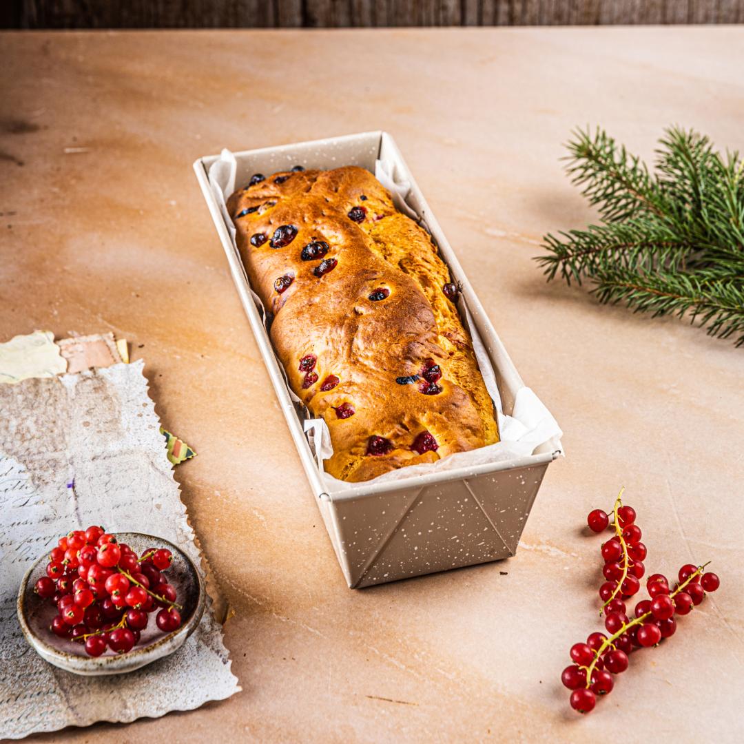 Loaf pan, 31×11.8×7.5 cm, carbon steel, beige marbled nonstick coating, Kinghoff, KH-1972 - Carlat