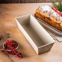 Loaf pan, 31×11.8×7.5 cm, carbon steel, beige marbled nonstick coating, Kinghoff, KH-1972 - Carlat