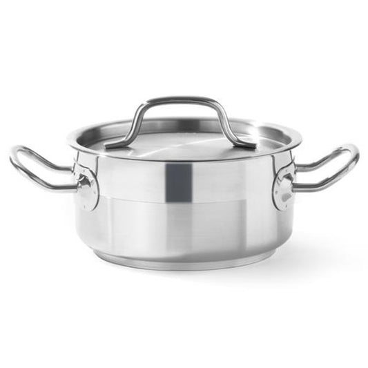 Low pot Profi Line with lid 2.8 l wed. 200 x 90 h - Hendi 830208 - Carlat