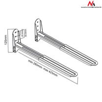 MC-776 B 51505 Black Microwave Stand, up to 20 kg - Carlat