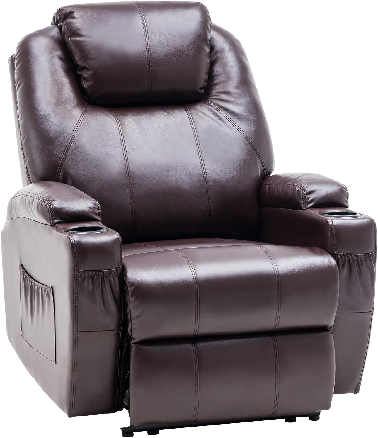 MCombo Electric Relaxing Chair, Massage Chair, Television Chair, Reclining Function, Vibration, Heater 7061 - Carlat
