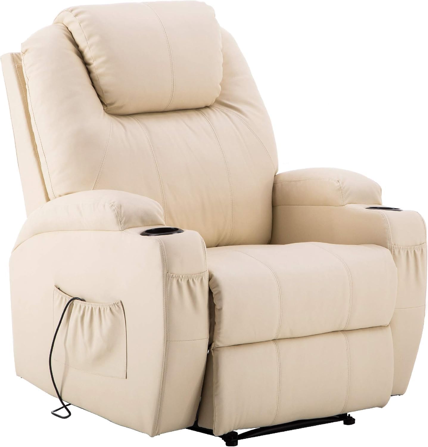MCombo Electric Relaxing Chair, Massage Chair, Television Chair, Reclining Function, Vibration, Heater 7061 - Carlat