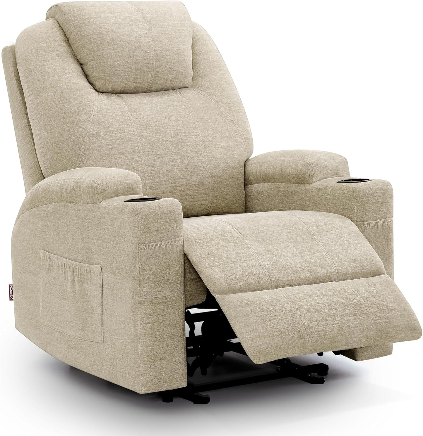 MCombo Electric Relaxing Chair, Massage Chair, Television Chair, Reclining Function, Vibration, Heater 7061 - Carlat
