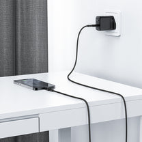 MFI cable for iPhone USB-C - Lightning 30W 3A 1.8m black - Carlat