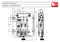 MGV25 Mechanical Suspension - Carlat