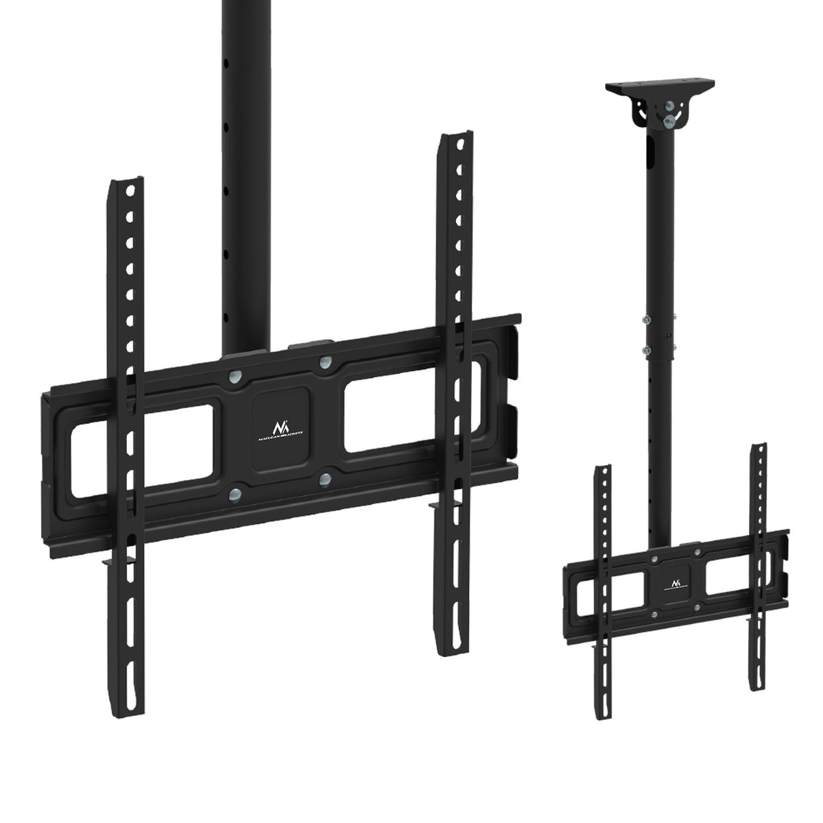Maclean Ceiling Mount for TV, VESA 400x400, 32"-50", distance from ceiling 717-1017 mm, max 35 kg, MC-943 - Carlat