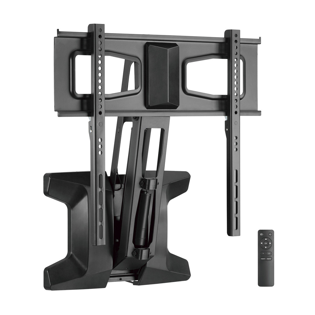 Maclean Electric TV Mount for Above the Fireplace, max VESA 600x400, Wi-Fi Remote, 37"-70", max 35 kg, MC-891 - Carlat