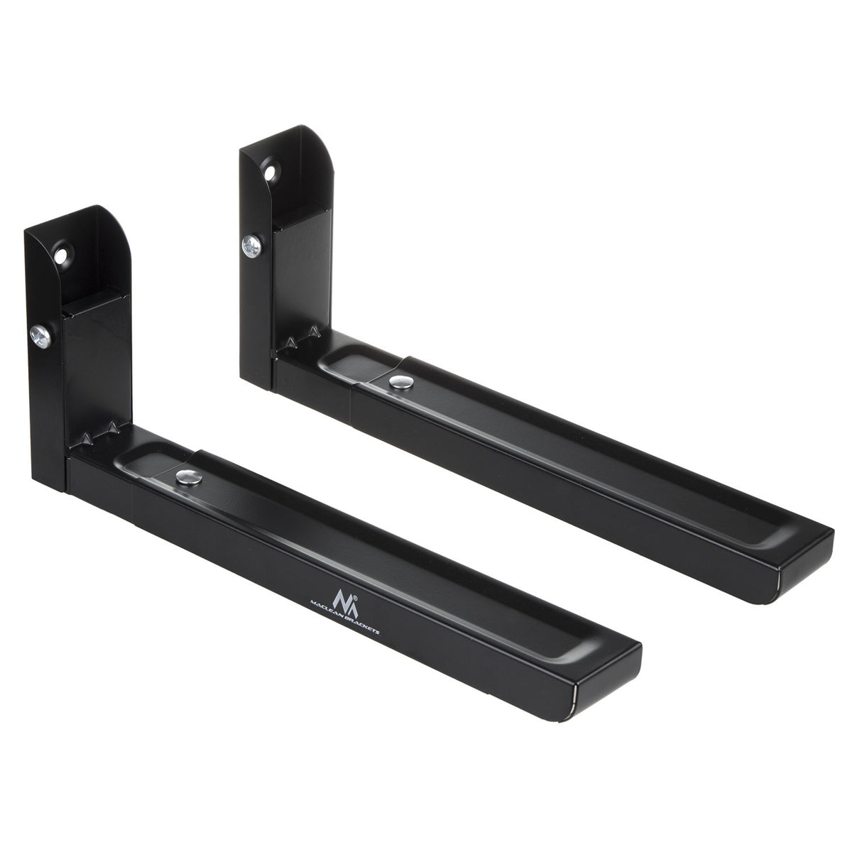 Maclean Microwave Mount / Hanger, Foldable, Up to 30 kg, Black, MC-915 B - Carlat