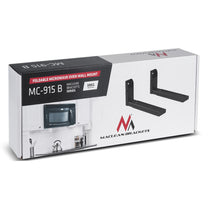 Maclean Microwave Mount / Hanger, Foldable, Up to 30 kg, Black, MC-915 B - Carlat
