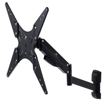 Maclean TV or Monitor Mount/Hanger, Gas Spring, 2 Arms, 25 cm Height Adjustment, 32"-55", 22 kg, Black, MC-784 - Carlat