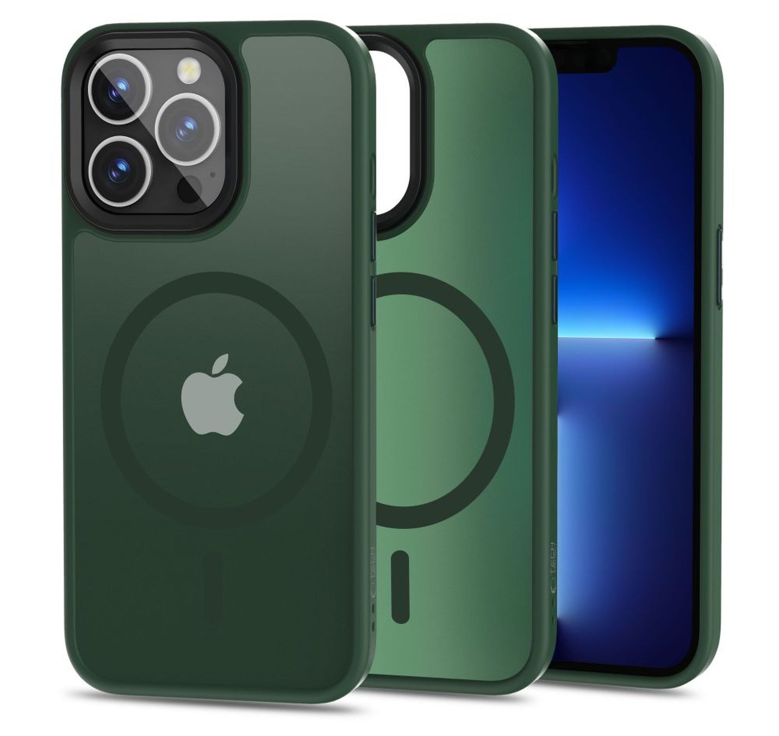 MagMat MagSafe case for iPhone 13 Pro - matte green - Carlat