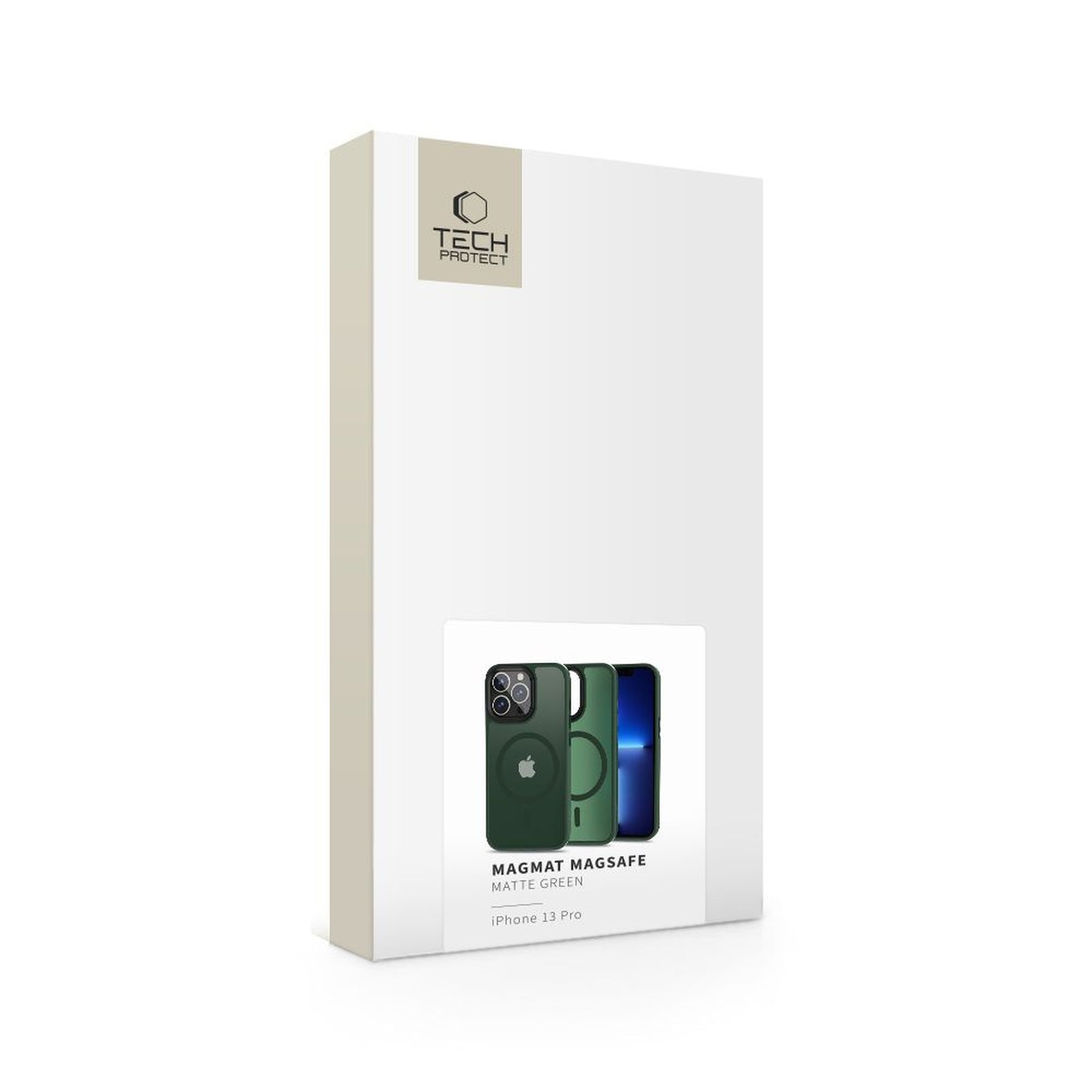 MagMat MagSafe case for iPhone 13 Pro - matte green - Carlat
