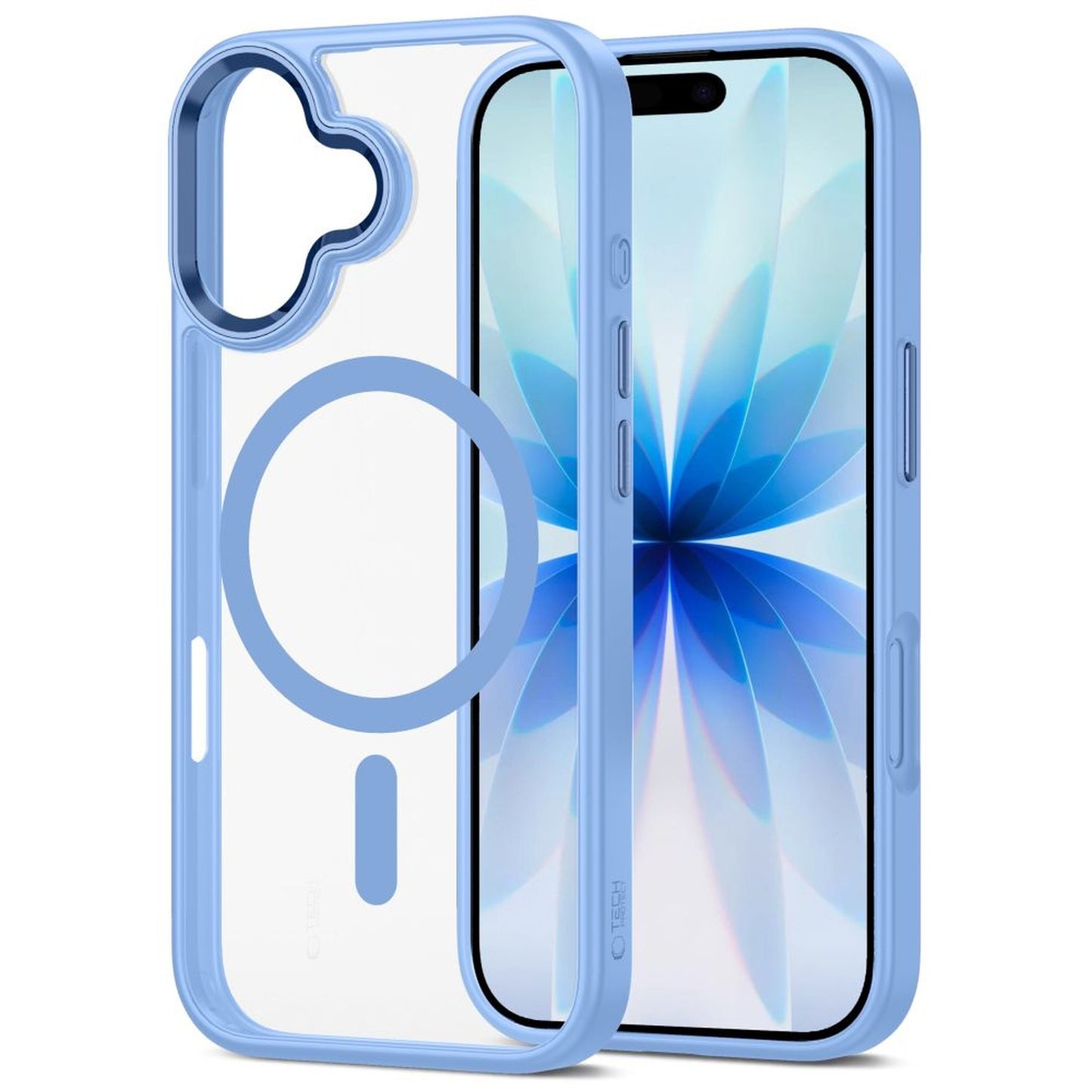 MagMat MagSafe case for iPhone 17 - transparent blue - Carlat