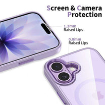 MagMat MagSafe case for iPhone 17 - transparent purple - Carlat