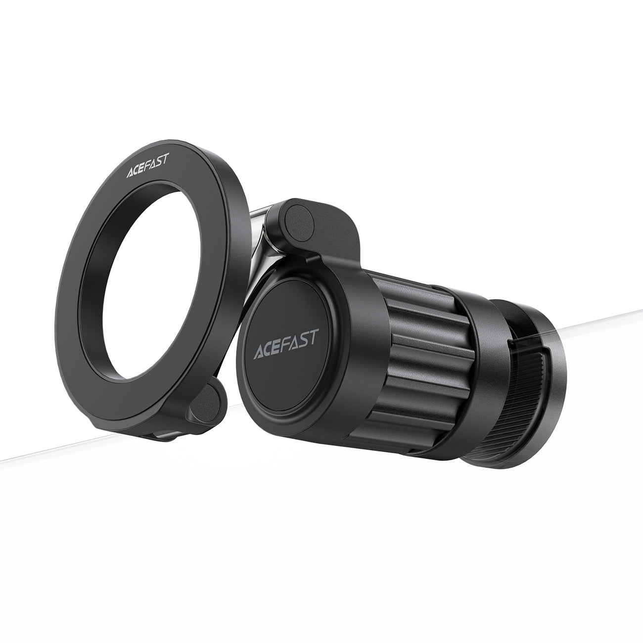 Magnetic car phone holder - black - Carlat
