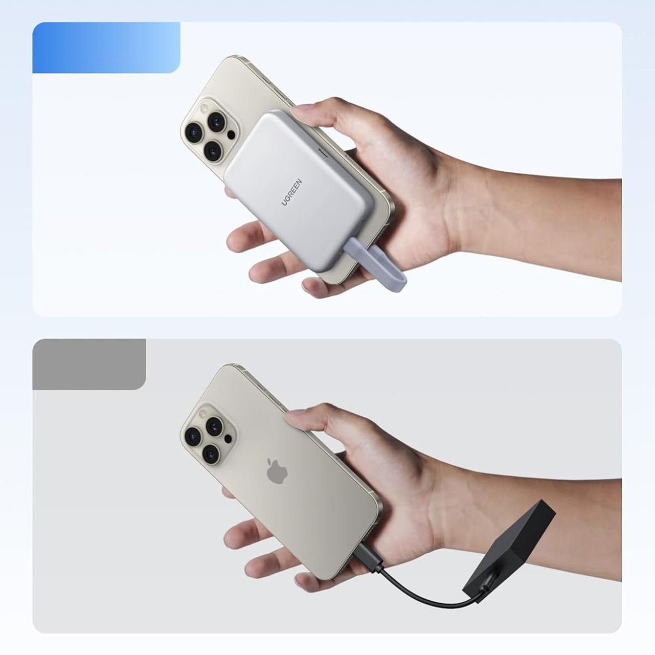 Magnetic case for M.2 NVMe SSD drive - white - Carlat